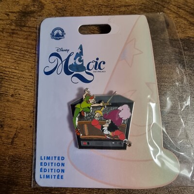 Disney Magic Hap-Pins Captain Hook Peter Pan Fernsehen Magical Movie Moment Pin