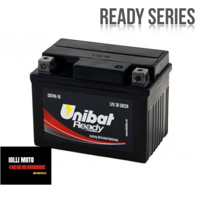 Batterie Scooter Unibat Gel Attiva CBTX4L YTX4L-BS Honda 50 Sky Vision Dio CRM