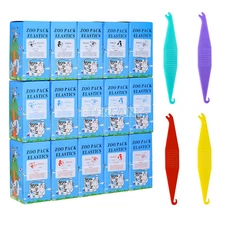 5000PCs ETERFANT Dental Ortho Rubber Bands Elastics Latex 3.5/5.0/6.5oz/Placer 