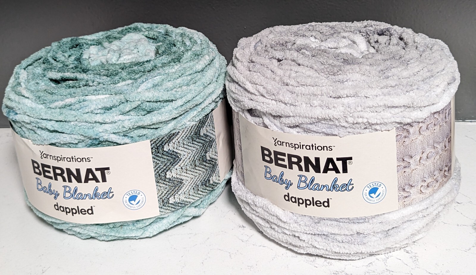 Bernat Baby Blanket Dapple Gray atelieryuwa.ciao.jp