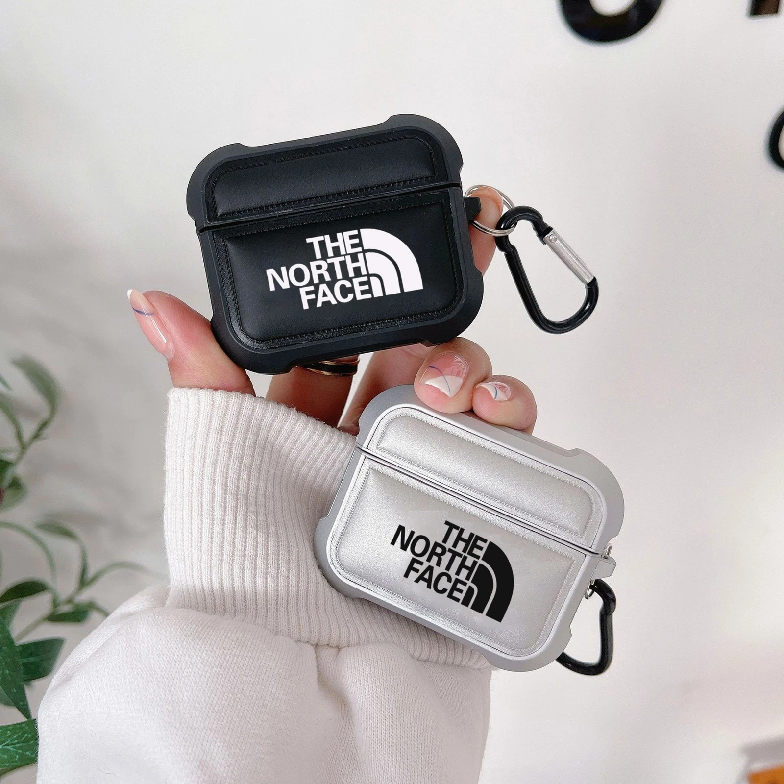 Doudoune rembourrée anti chute pour Apple Airpods Pro 1 2 3 4 étui casque