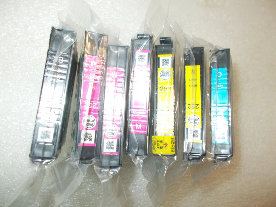 (1) Cartucho magenta Epson T252XL420 252XL WF-3620 WF-3640 WF7610 Foto 3 de 4