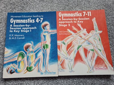 Primary Education Gymnastic Books Key Stg 1 & 2.