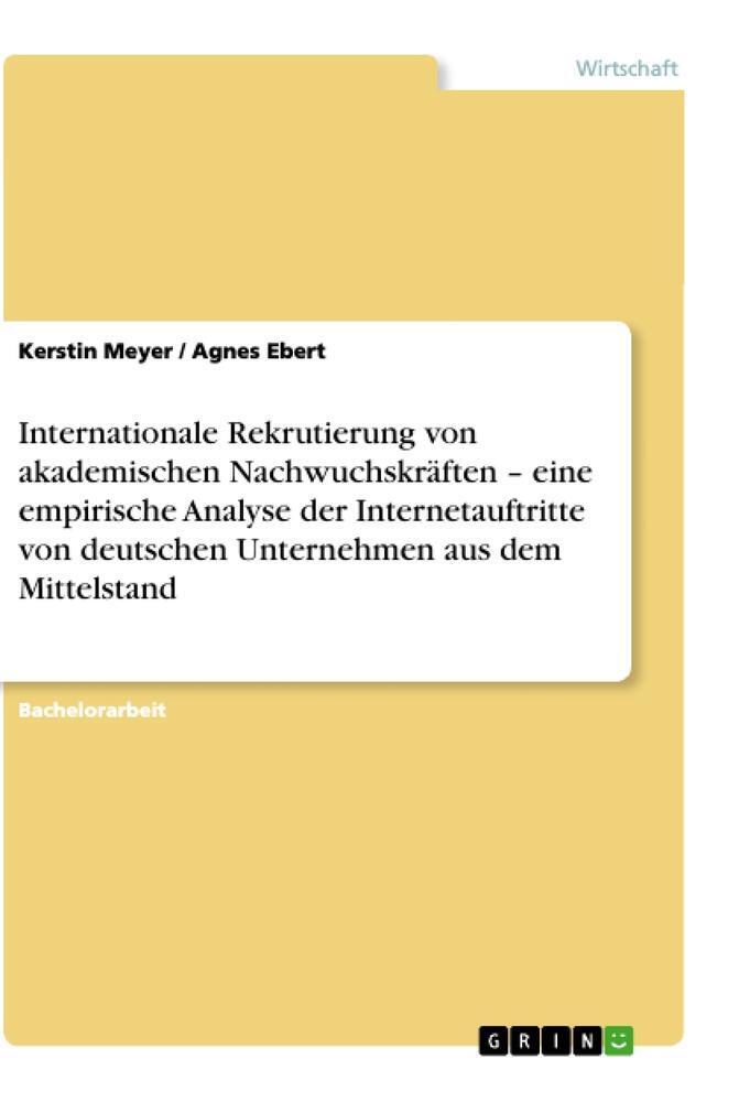 Thumbnail - Agnes Ebert (u. A.) | Internationale Rekrutierung Von Akademischen...