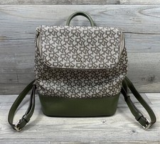 DKNY BROWN MONOGRAM LOGO BRADEE BACKPACK for sale online | eBay display picture 3