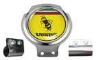 Scooter Bar Badge - Vespa Wasp Logo - FREE BRACKET & FIXINGS
