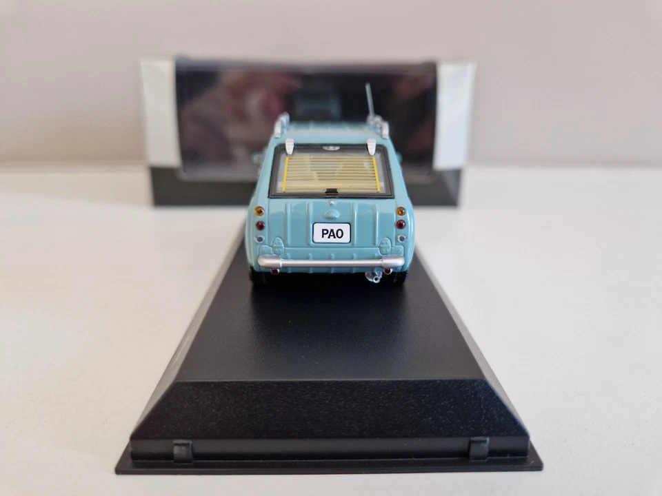 Kyosho 1/43 Nissan Pao - Aqua Gray (Blue) - 1991 - 03412BL - Imagen 4 de 4