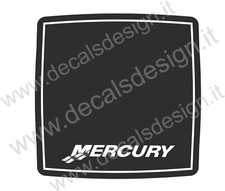 Adesivi manetta motore marino fuoribordo mercury barca stickers 