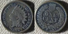 Cent Indian Head : 1862 VG/F IRUS795
