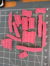 Unmounted Rubber Stamp 14p Sentiment Baby Mother's Day Father Grandma Grandpa 