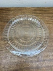 Vintage Jeanette Windsor Clear Round Footed Cake Plate 10¼" Depression Glass