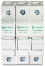 Littelfuse LPSM0003Z, 600 VAC/DC, 30 A, Class CC, Midget, Fuse Holder, 1 pc