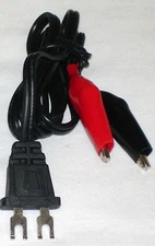 Power-Sonic 12V Charger cord with alligator clips 