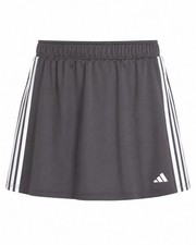 Adidas Performance Skort Gray Classic 3 Strips Sz M Built In Shorts NWT Pockets