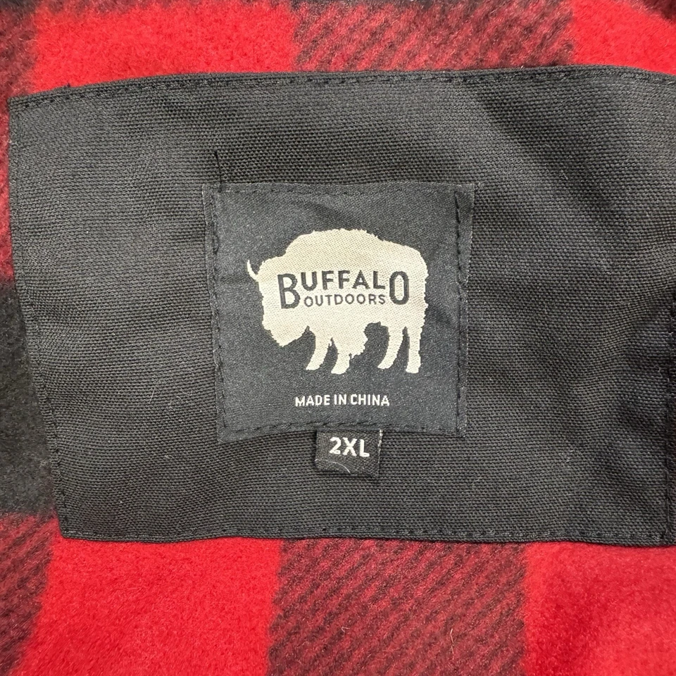 Куртка мужская Buffalo Outdoors Barn 2XL черный вельветовый воротник/локоть на молнии - Изображение 4 из 4