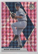 2021 Panini Mosaic Pink Camo Mosaic Prizm Mike Mussina #41 HOF