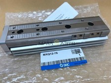 One New SMC MXQ12-75 Slide Cylinder @zx