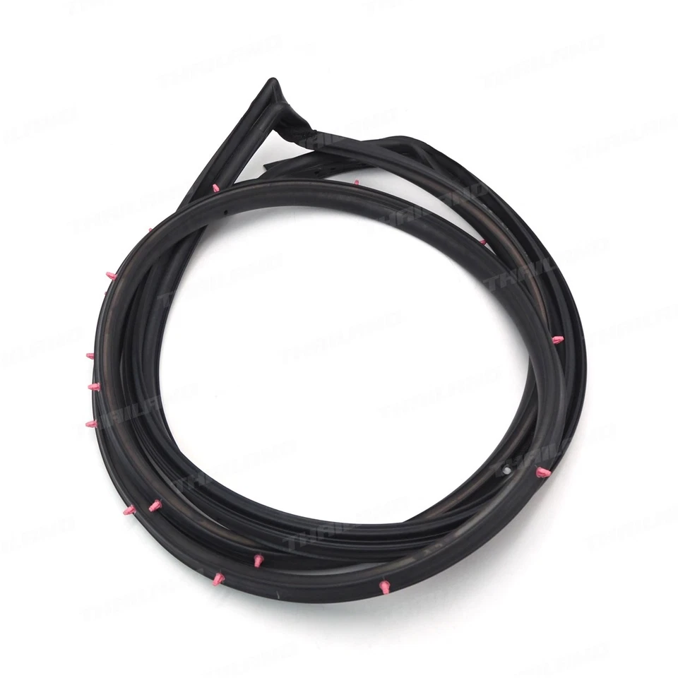 Set 4 Door Rubber Seal Weatherstrip For Mitsubishi Lancer Sedan 2002 -2007 - Изображение 3 из 4