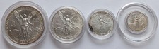 1992 Mexico Silver Libertad Fractional Set 1/2, 1/4, 1/10, 1/20 oz Coins, 0.9 oz