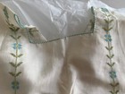 Antique Hand Embroidered Silk Child's Dress Lovely Design Top Quality Great Cond — photo 5