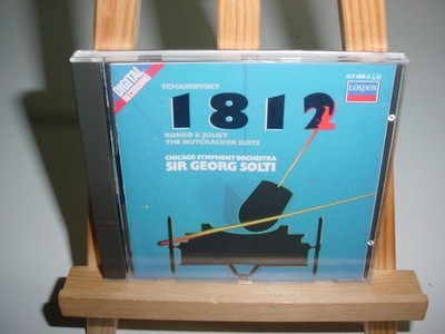 Tchaikovsky 1812 Romeo & Juliet Nutcracker CD Sir Georg Solti London