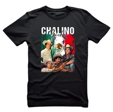 Chalino Sanchez Black Short Sleeve Cotton T-shirt Unisex Size Black  Shirts
