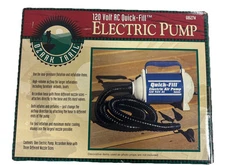 Ozark Trail 120 Volt Electric Air Pump High Volume Quick Fill Tested And Working