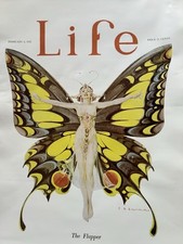 Impresión artística original F X Leyendecker Warehouse Find The Flapper 1922 Life 18X25"