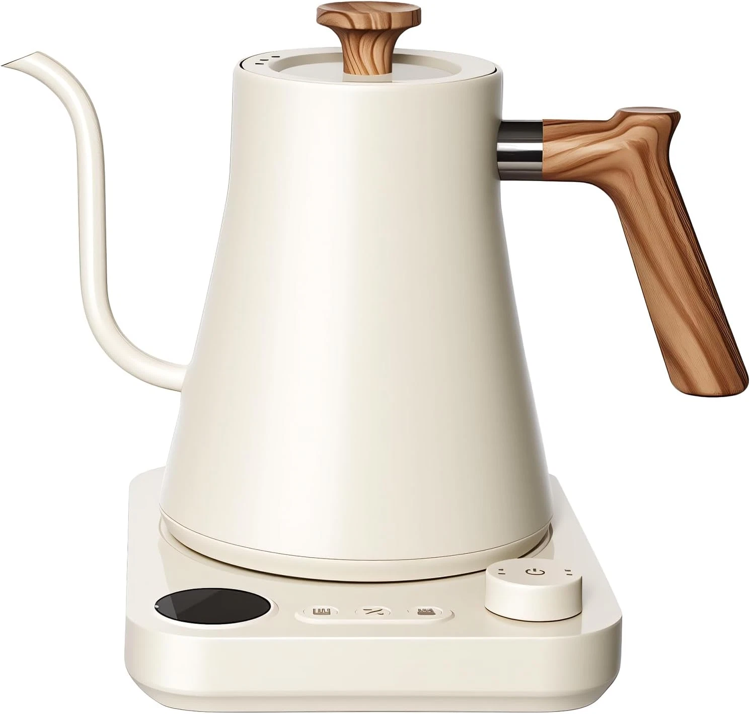 Precision Gooseneck Electric Kettle with Variable Temp & Auto Boil Detection 0.9