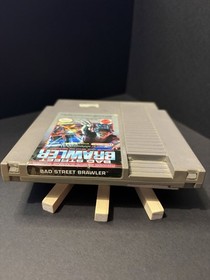 Bad Street Brawler NES Cartridge Only Untested Marker And Stickers As Is