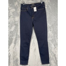 J.Crew Mercantile Womens High Rise Skinny Jeans Dark Indigo K0760 Size 28 NWT