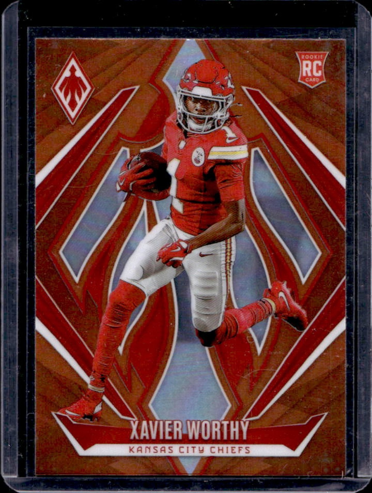 2024 Phoenix Xavier Worthy RC Orange Rookie #250 Chiefs