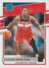 Cassius Winston 2020-21 Donruss #249 RC Washington Wizards