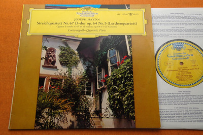 Loewenguth Quartet Haydn String Quartet No.67 DGG 10'' LPE 17 261, 9/64 EX/NM