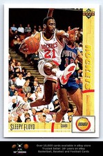 1991-92 Upper Deck BASKETBALL #252 Sleepy Floyd
