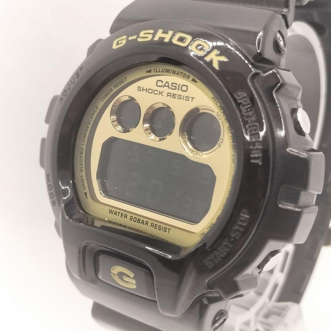 CASIO G-SHOCK Men's Women's Watch Crazy Colors Black Gold Three Eyes