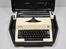 Olympia Monica Electric de Luxe Typewriter - Untested, Used thumbnail