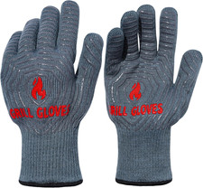 BBQ Gloves, Oven Gloves 1472 Extreme Heat Resistant, Grilling Gloves
