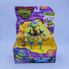 Teenage Mutant Ninja Turtles Mutant Mayhem 5.5    Ninja Shouts Leonardo NEW