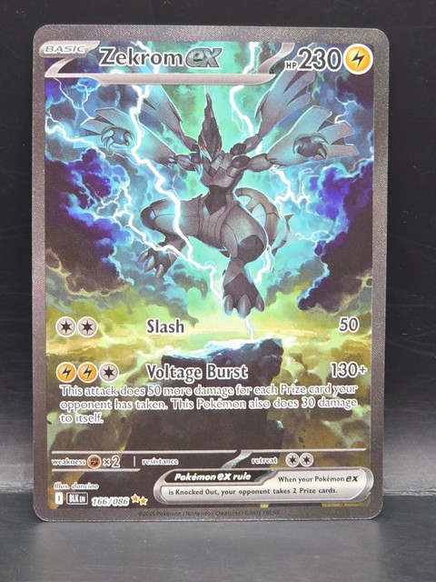 Zekrom ex #166 (Black Bolt (2025))