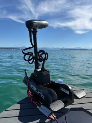 Haswing Cayman-B 55GPS  55lbs Ankerfunktion , mit Zubehör! Bugmotor 