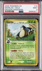 2006 POKEMON EX DRAGON FRONTIERS #10 SNORLAX-HOLO PSA 9
