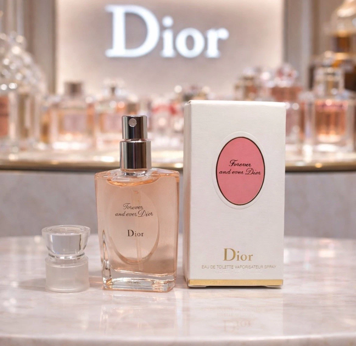 Las mejores ofertas en Dior por siempre y para siempre eau de