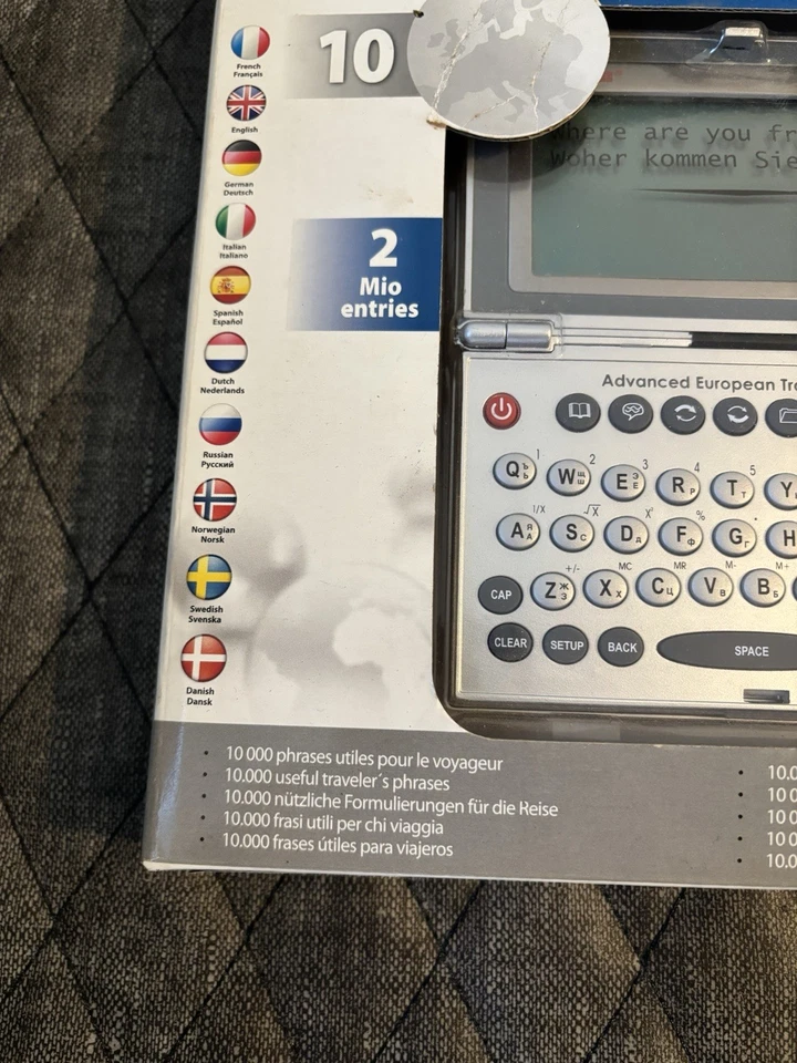 Franklin TNE-470 Advanced European Language Translator North 10 Languages - Image 3 of 4