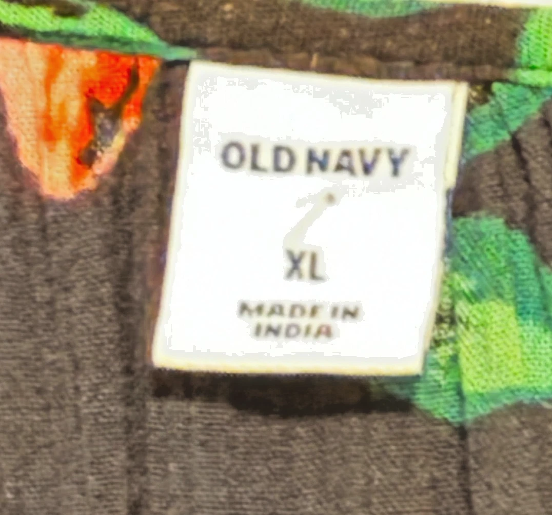 VETEMENTS Abito contadino floreale Oldy Navyia ta XLile stilenile femminilere Cottagecore capriccioso