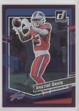 2023 Panini Donruss Season Stat Line 319/500 Gabriel Davis #29 0it8