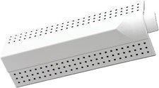 Tapa de transición Bullnose de vinilo para paneles de yeso - 3/4" a zócalo/corona, piezas individuales
