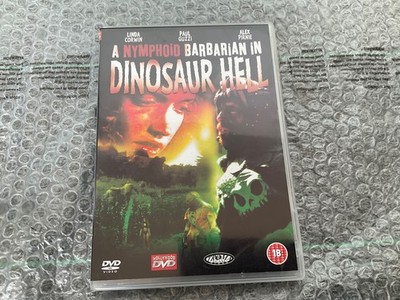 Nymphoid Barbar In Dinosaur Hell - RARE DVD - Brett Piper Linda Corwin *32