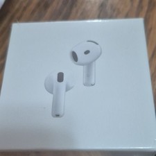 Apple AirPods 4 ANC Wireless Bluetooth Earbuds White Active Noise Cancellation