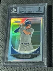 2013 Bowman Chrome Draft Picks Refractor Aaron Judge Rookie Card #BDPP19 BGS 9